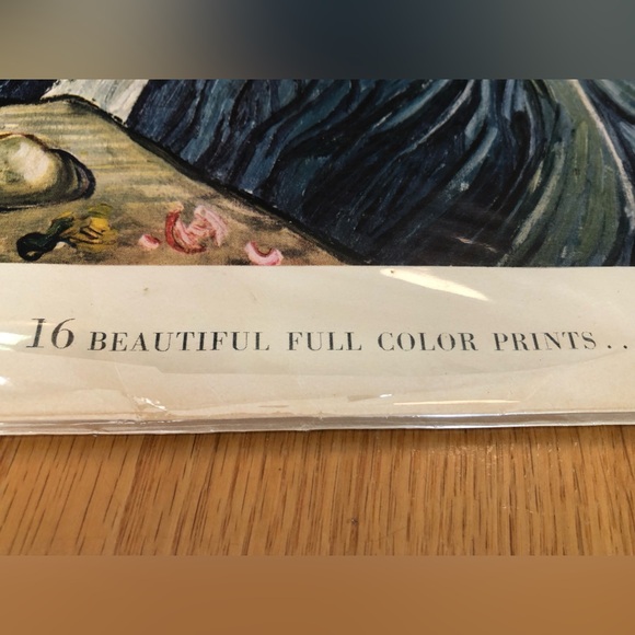 Van Gogh, 16 set Colourful Prints, Abrams Art Book - Picture 2 of 6